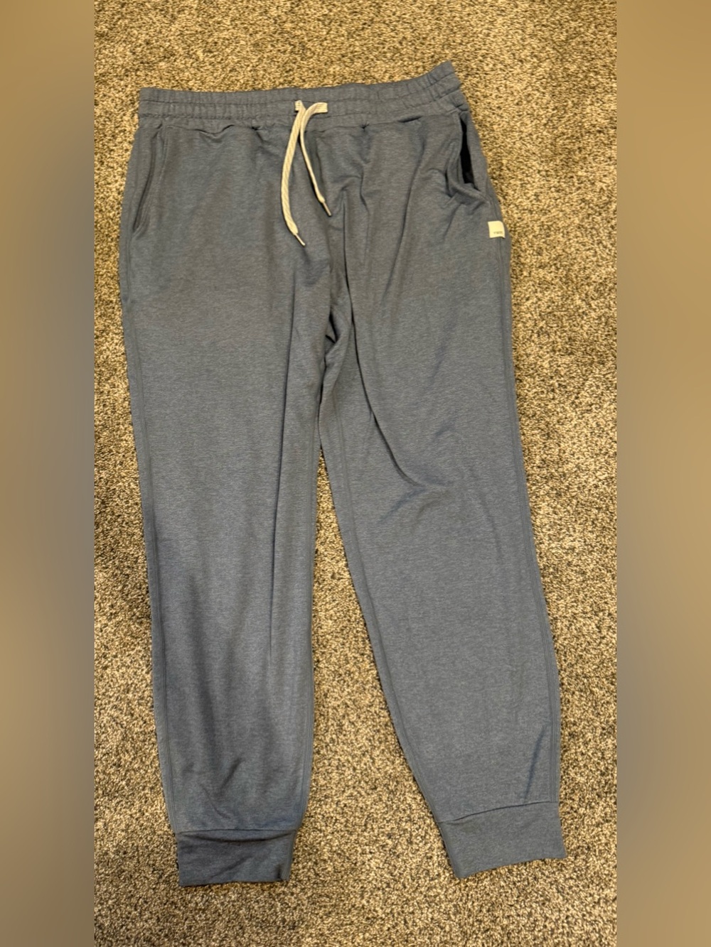 Vuori Heather Slate Blue Jogger Pants